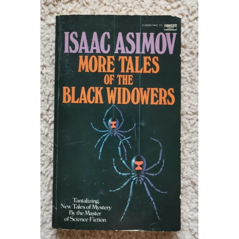 More Tales of the Black Widowers Isaac Asimov 1976 Fawcett Mystery Crime Stories